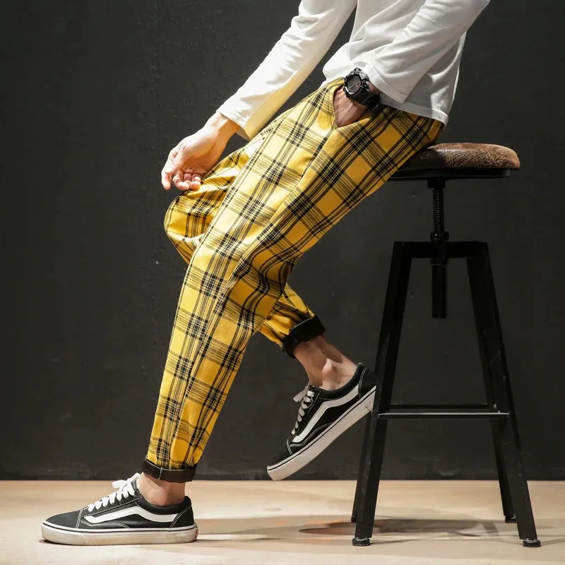 3Leaves Plaid Joggers