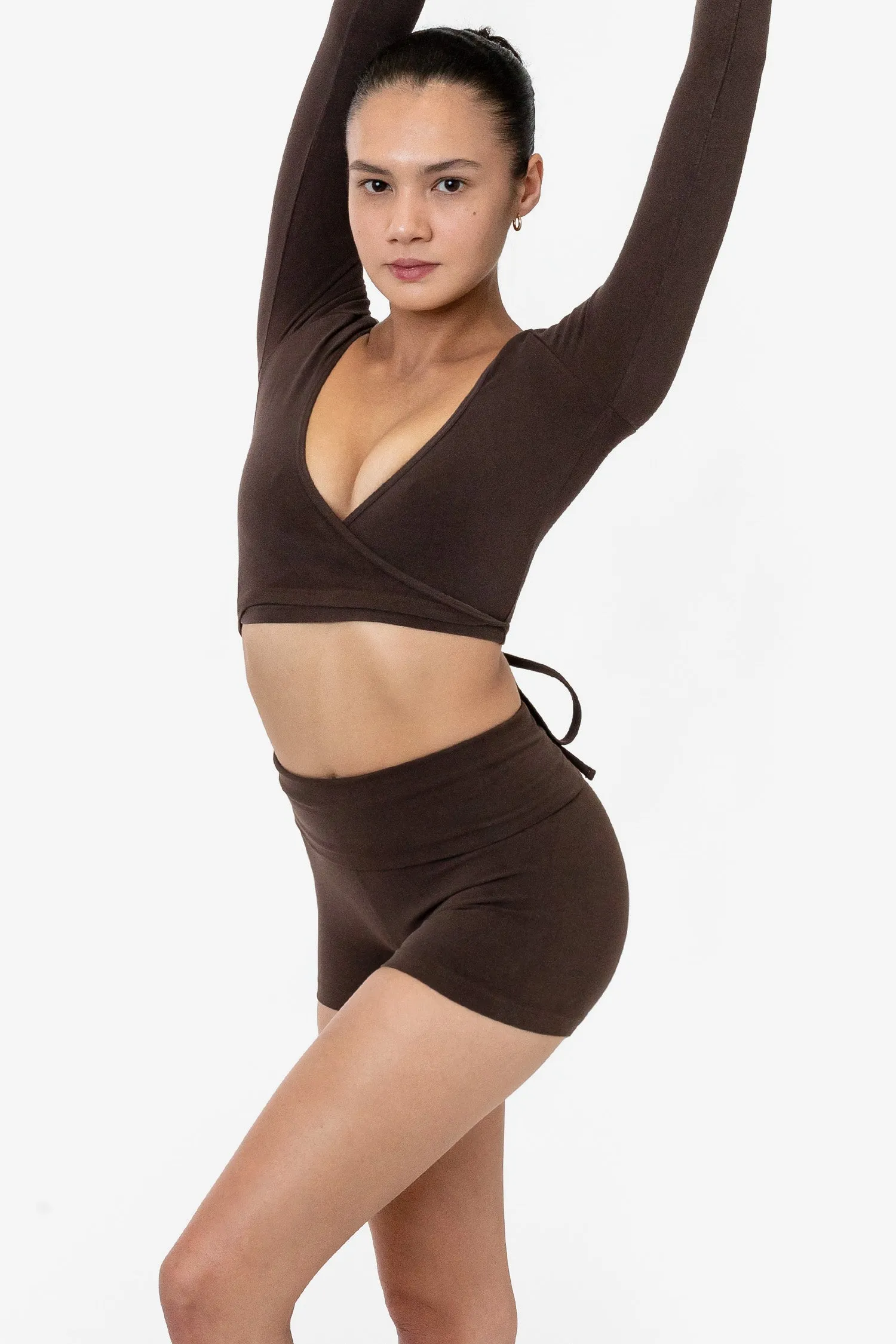 8319GD - Garment Dye Yoga Shorts