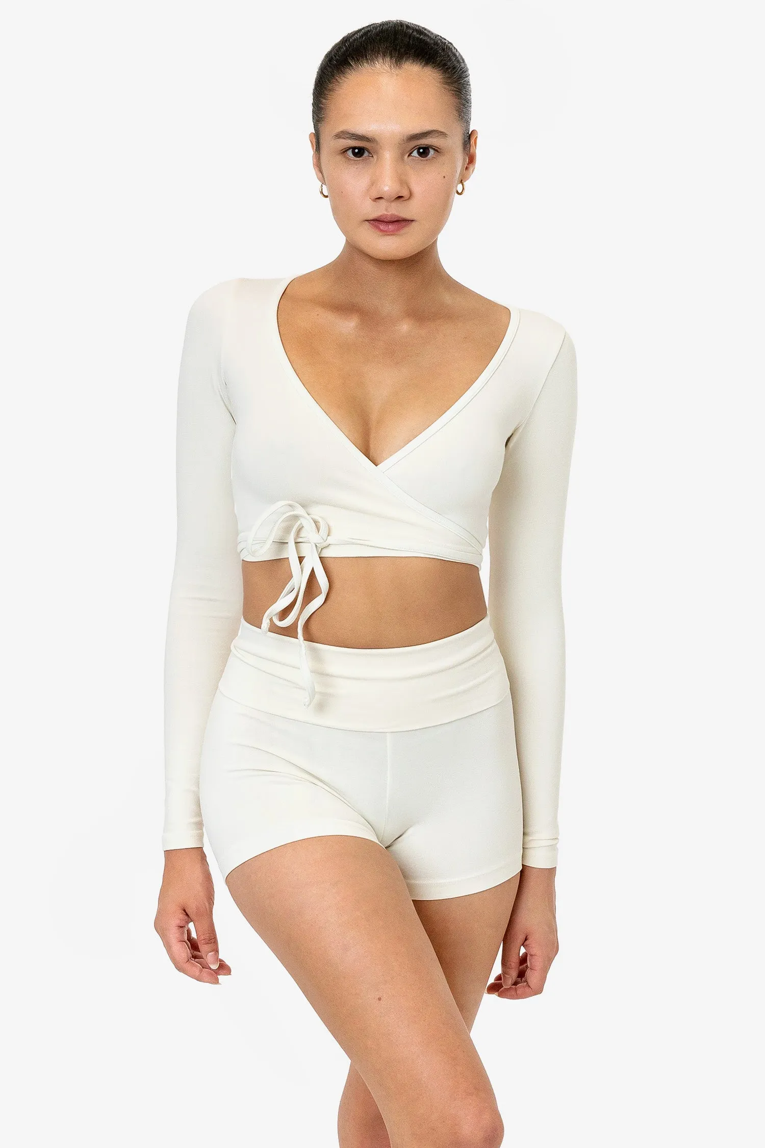 8319GD - Garment Dye Yoga Shorts