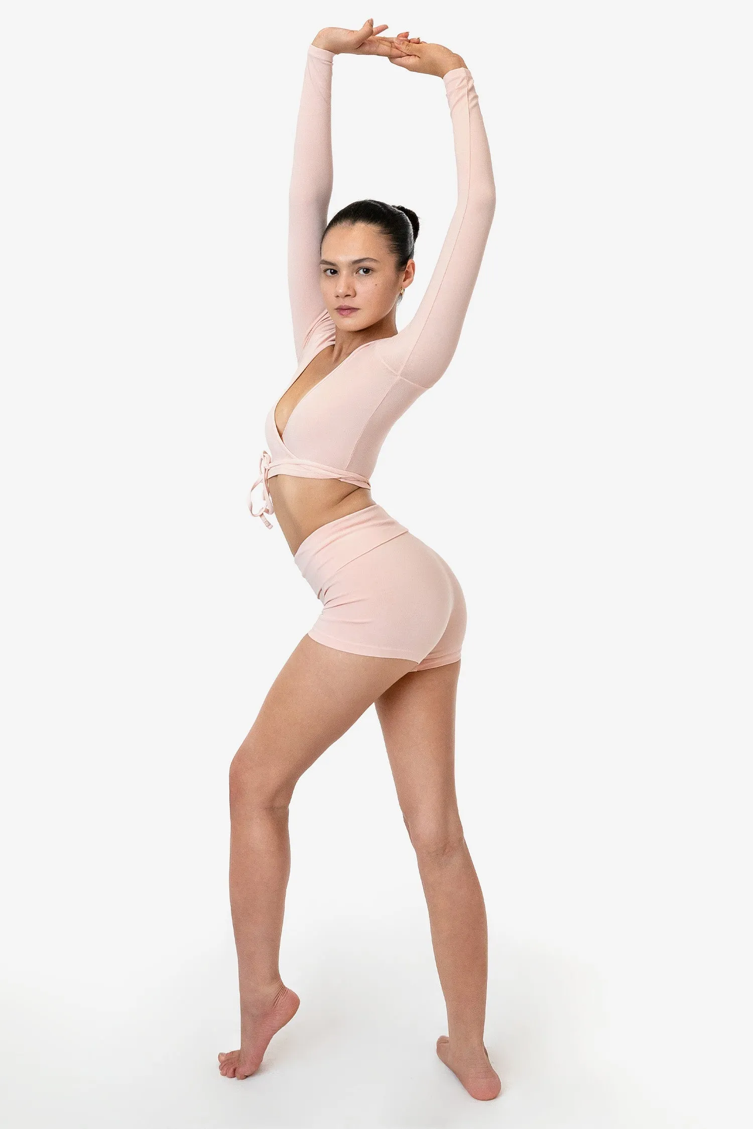 8319GD - Garment Dye Yoga Shorts