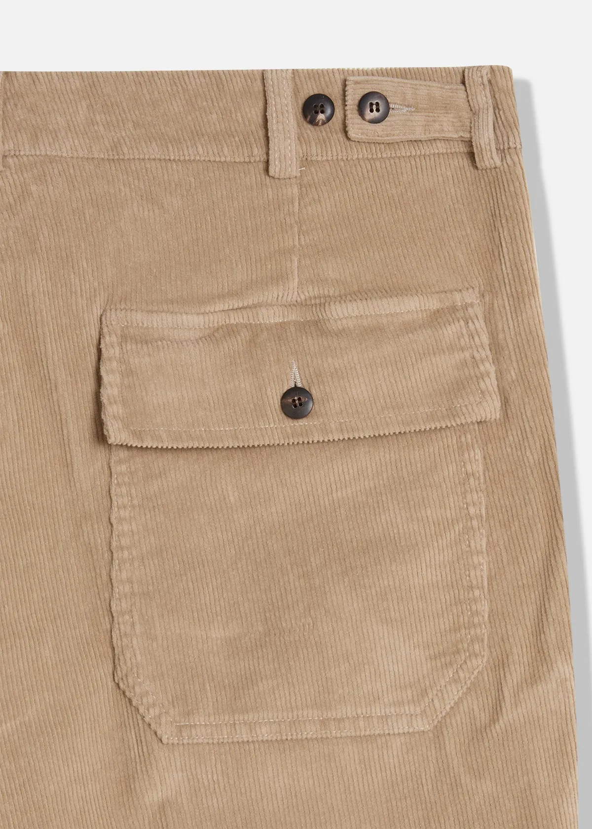 AARTEMAS WIDE CORDUROY FATIGUE TROUSERS