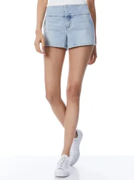 Alice & Olivia Jean Short - Rockstar Blue