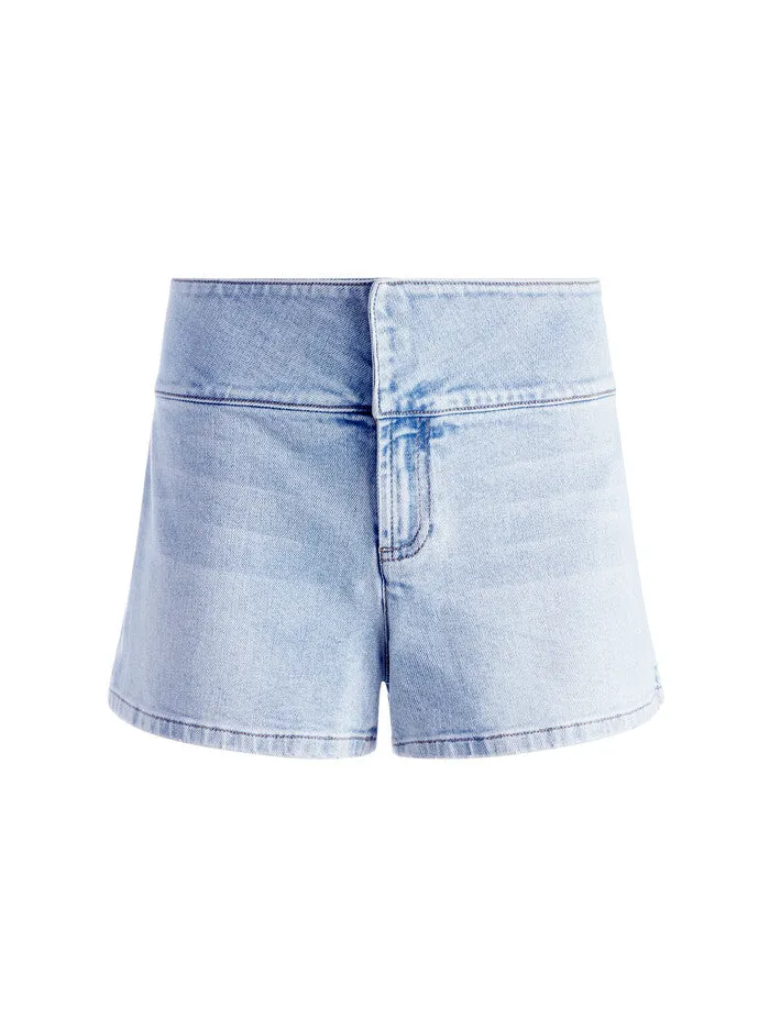 Alice & Olivia Jean Short - Rockstar Blue