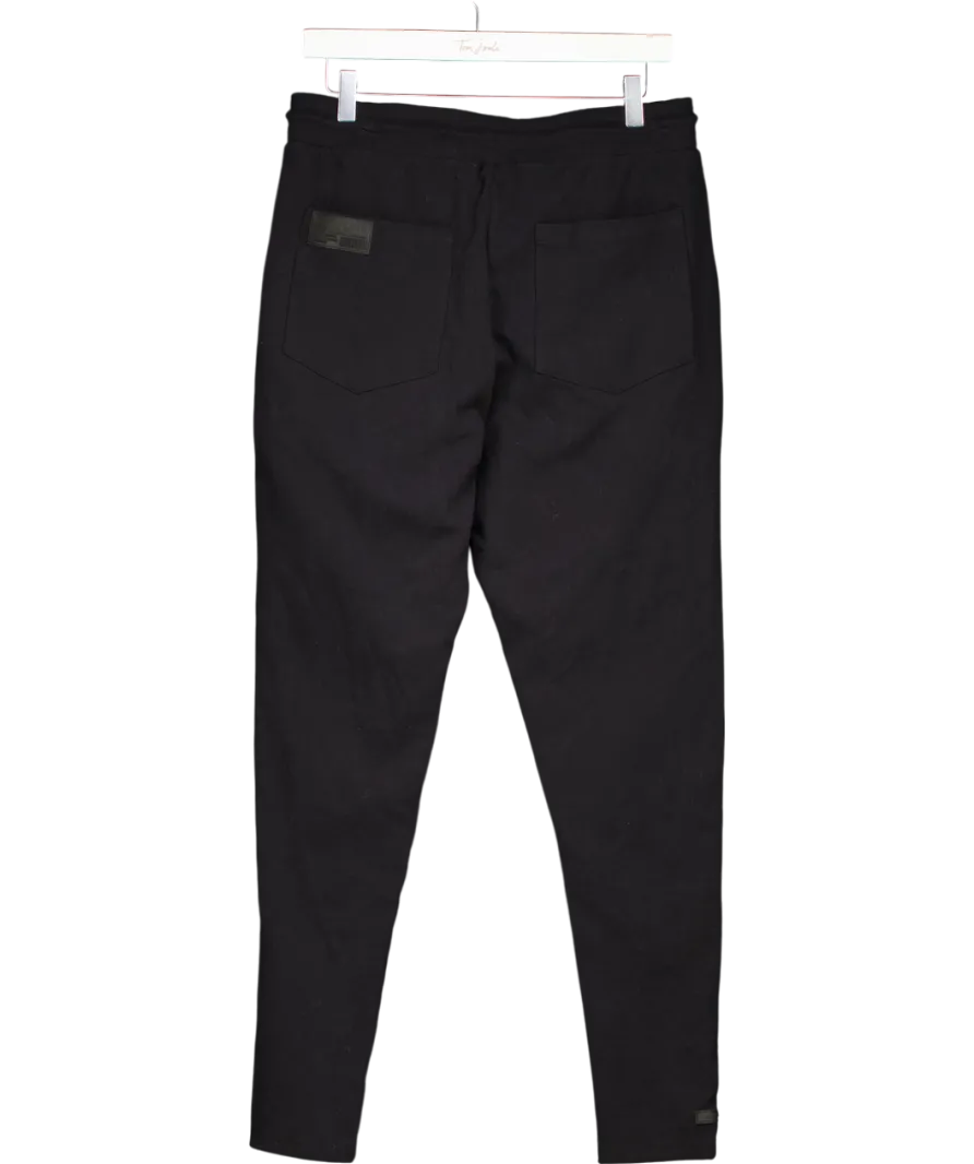 Alphalete Black Tapered Sweat Pants UK L