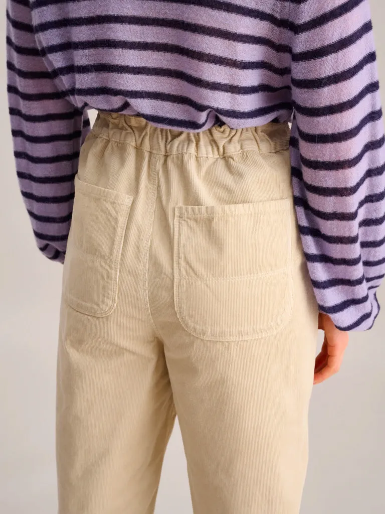 Bellerose Pasop Cord Trousers in Rice