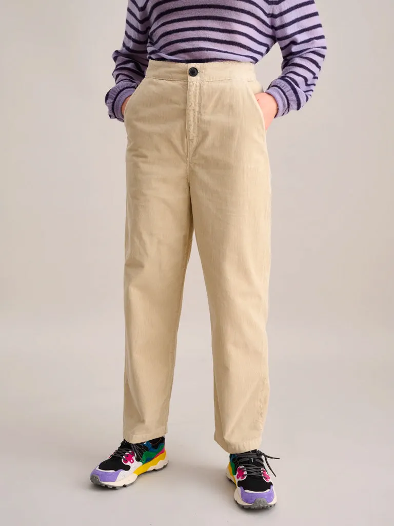 Bellerose Pasop Cord Trousers in Rice