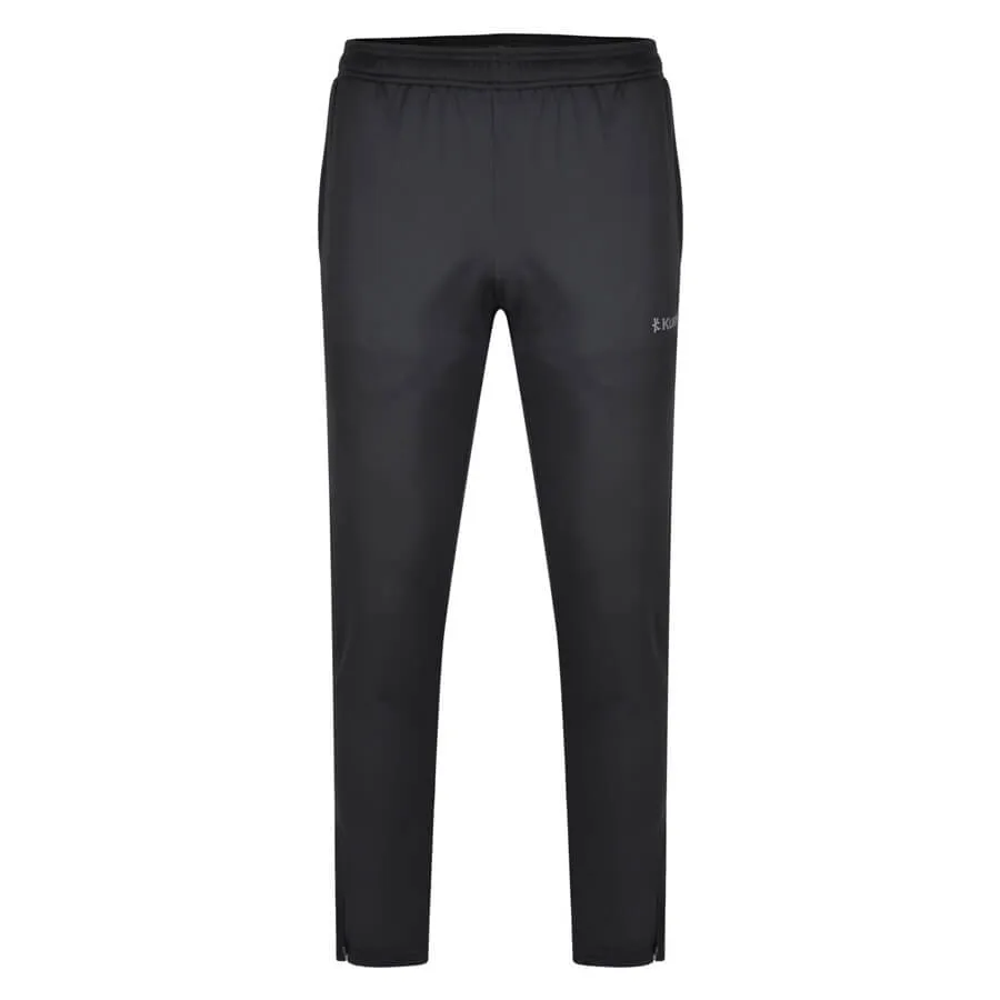 Black Knit Tapered Track Pants - Kukri