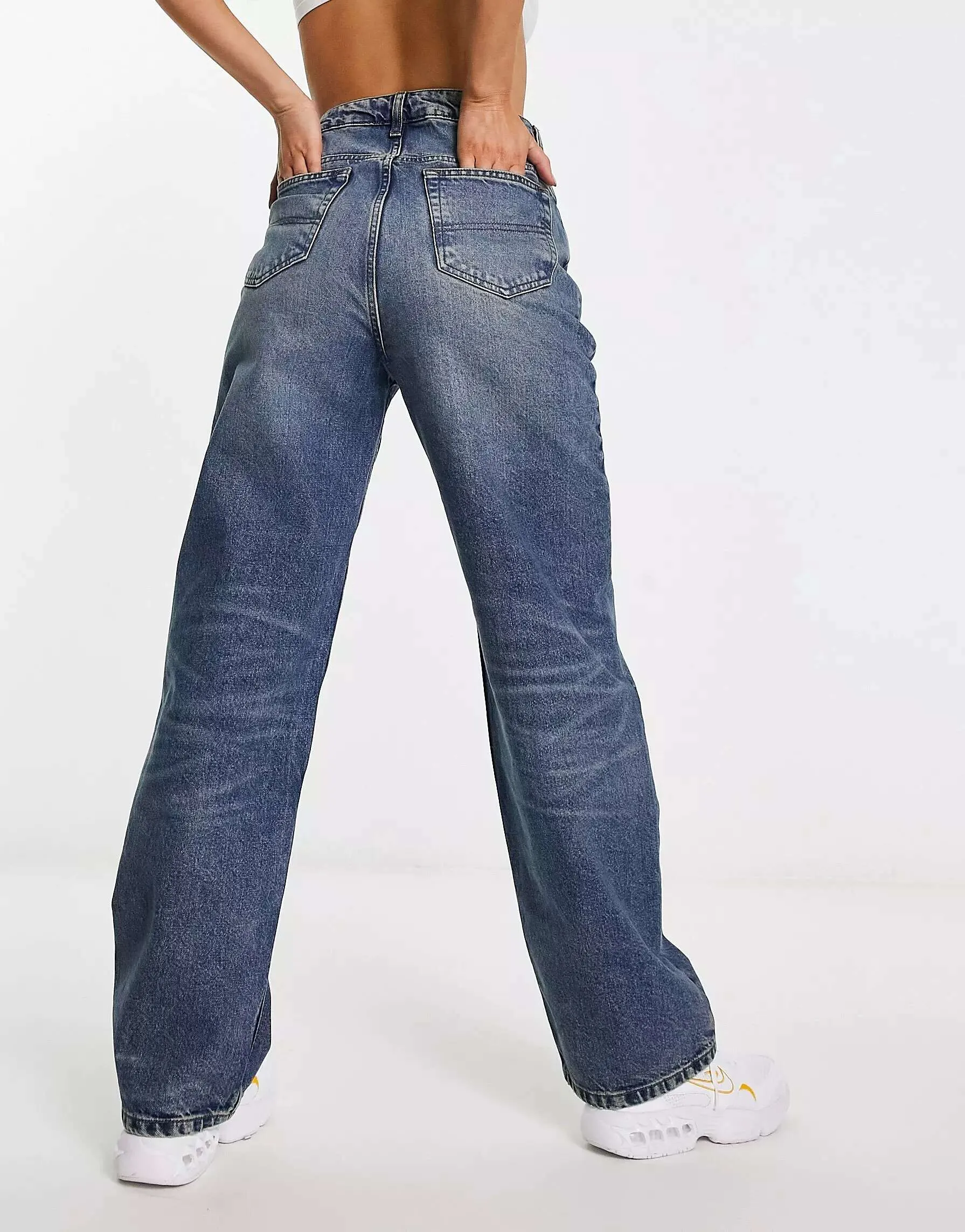 Blue anti-fit jeans COLLUSION x015