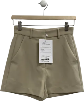 BOA Beige Tailored Bermuda Shorts UK XS