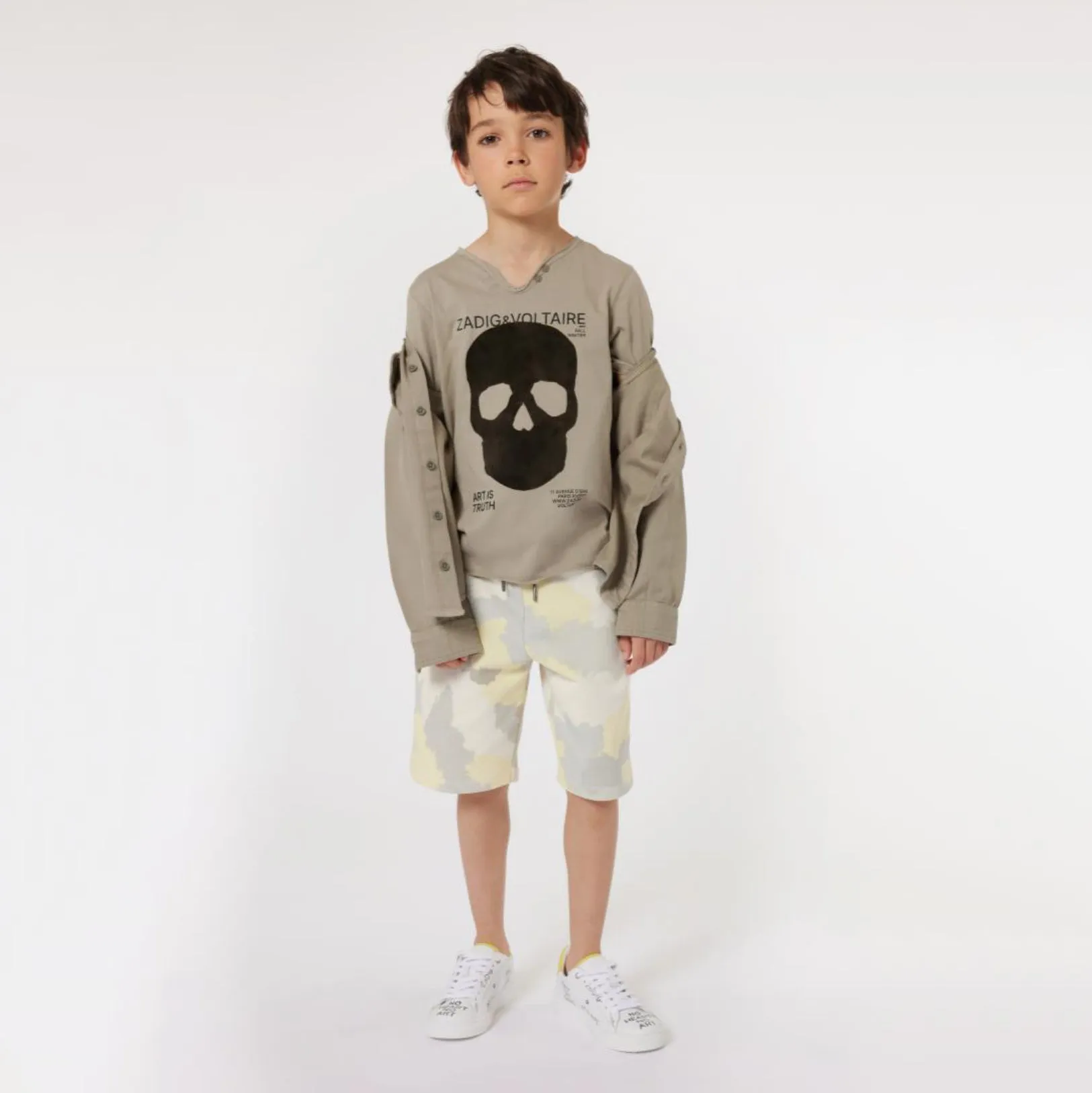 Camo Organic Cotton Shorts