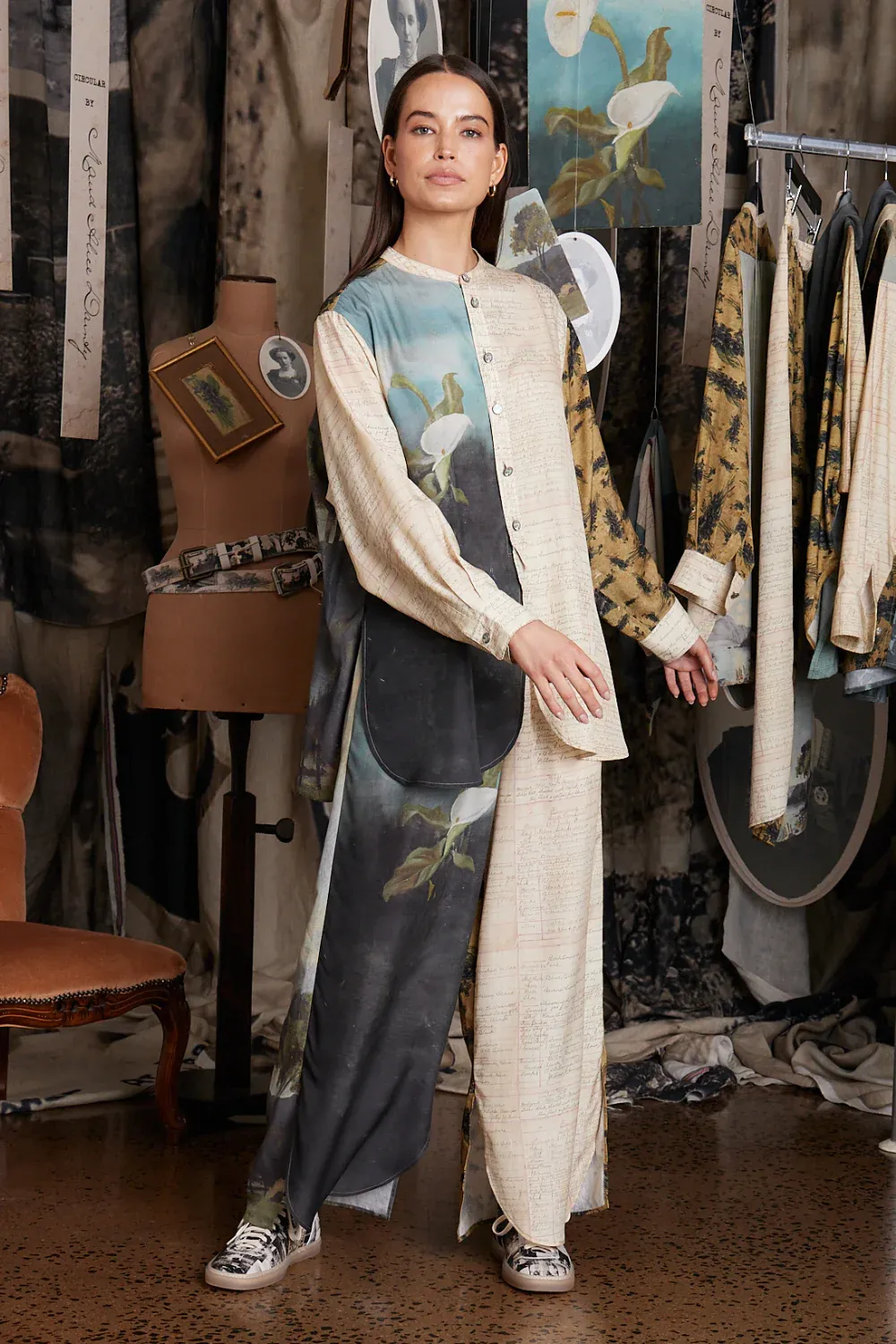 Circular by Maud Dainty Artworks Silk Top