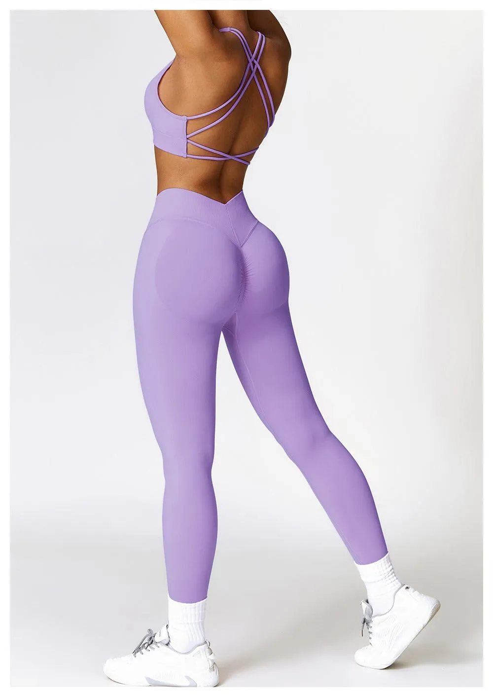 ColorFlex Seamless Yoga Outfit