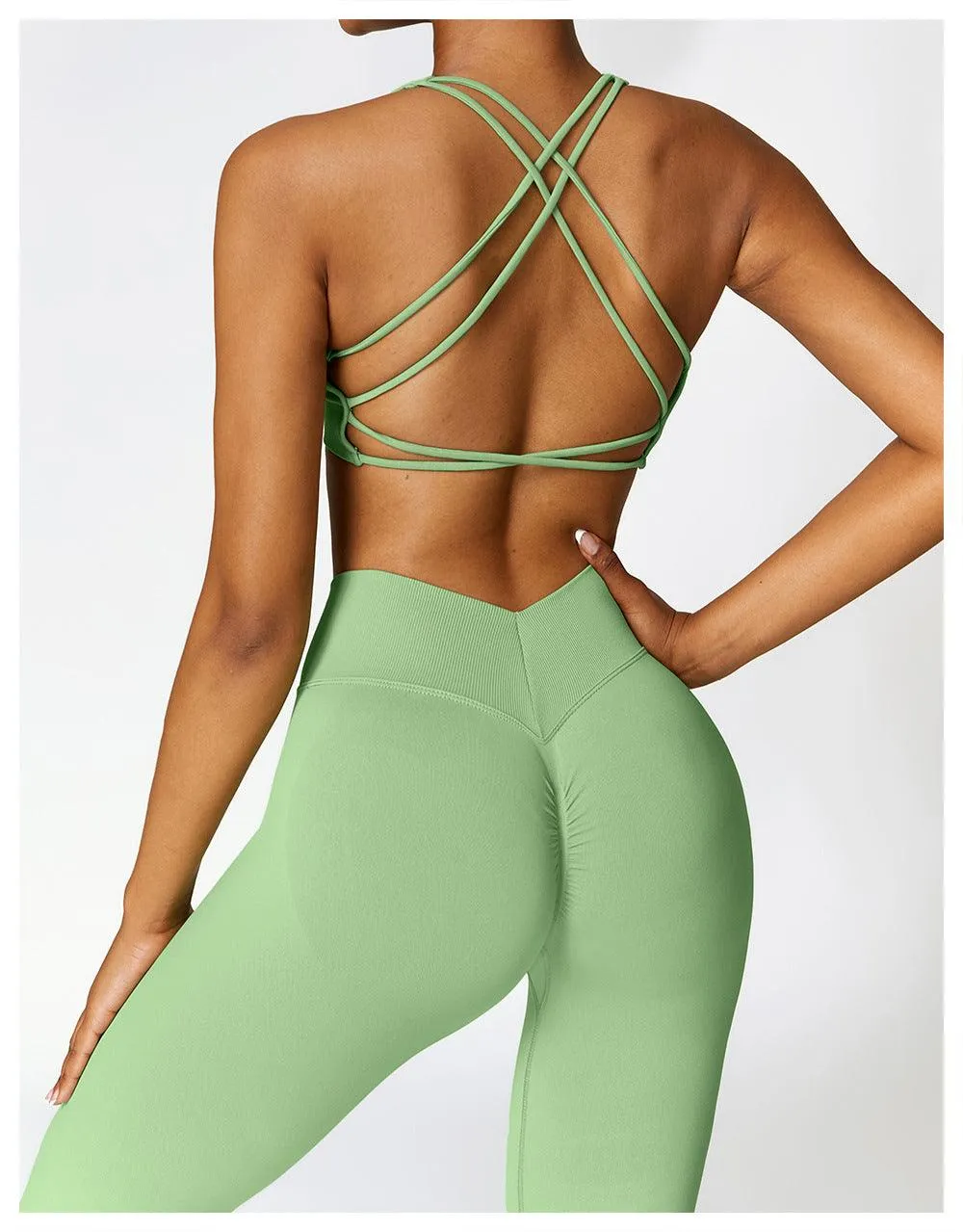ColorFlex Seamless Yoga Outfit
