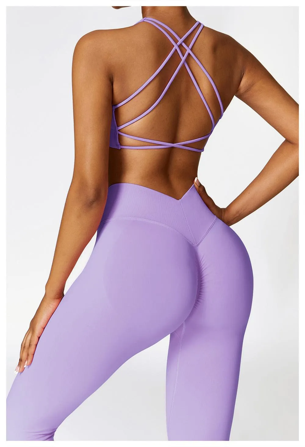ColorFlex Seamless Yoga Outfit