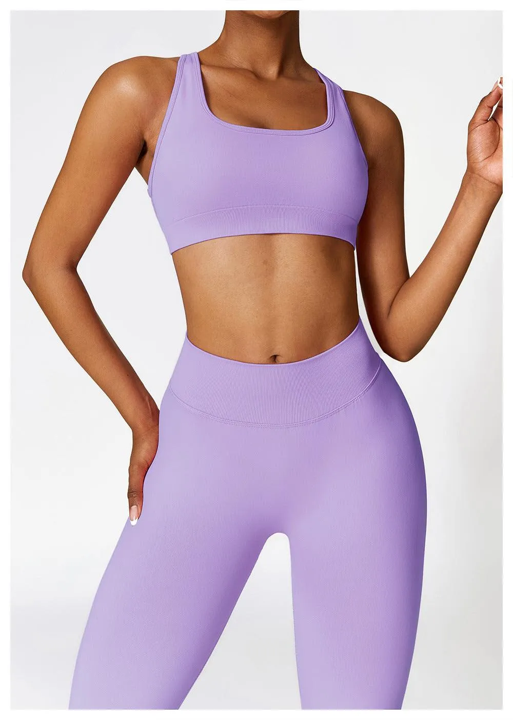 ColorFlex Seamless Yoga Outfit