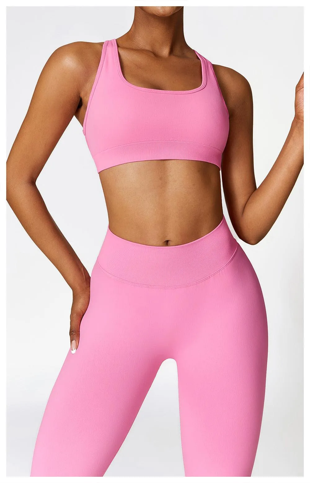 ColorFlex Seamless Yoga Outfit