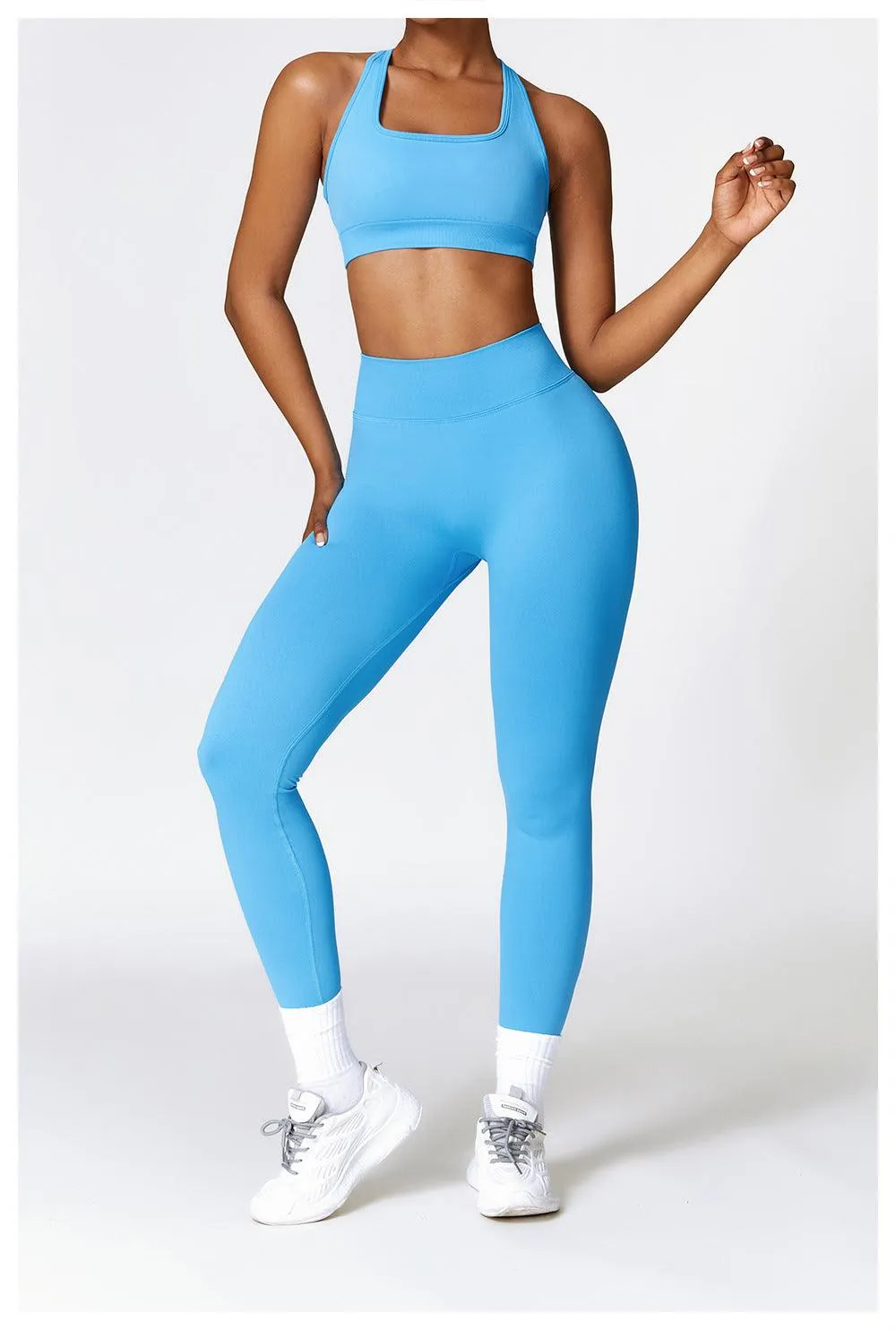 ColorFlex Seamless Yoga Outfit