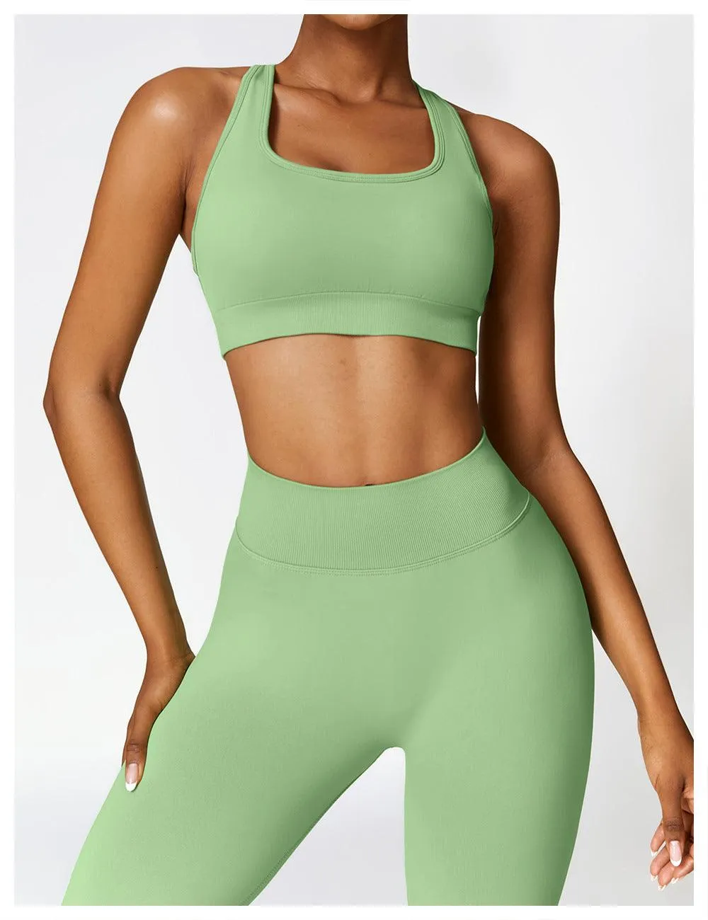 ColorFlex Seamless Yoga Outfit