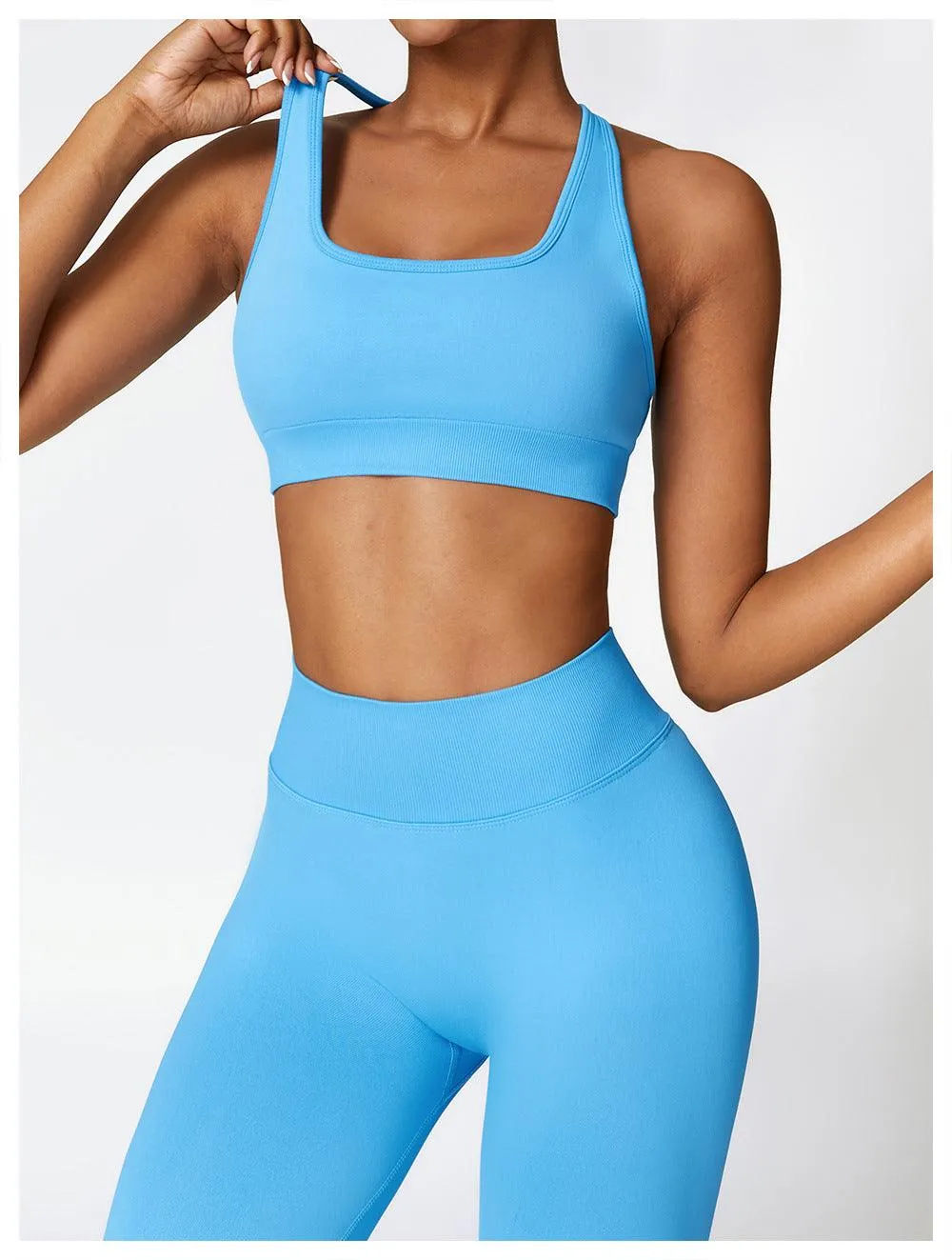ColorFlex Seamless Yoga Outfit