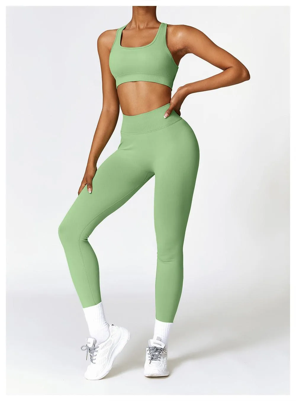 ColorFlex Seamless Yoga Outfit