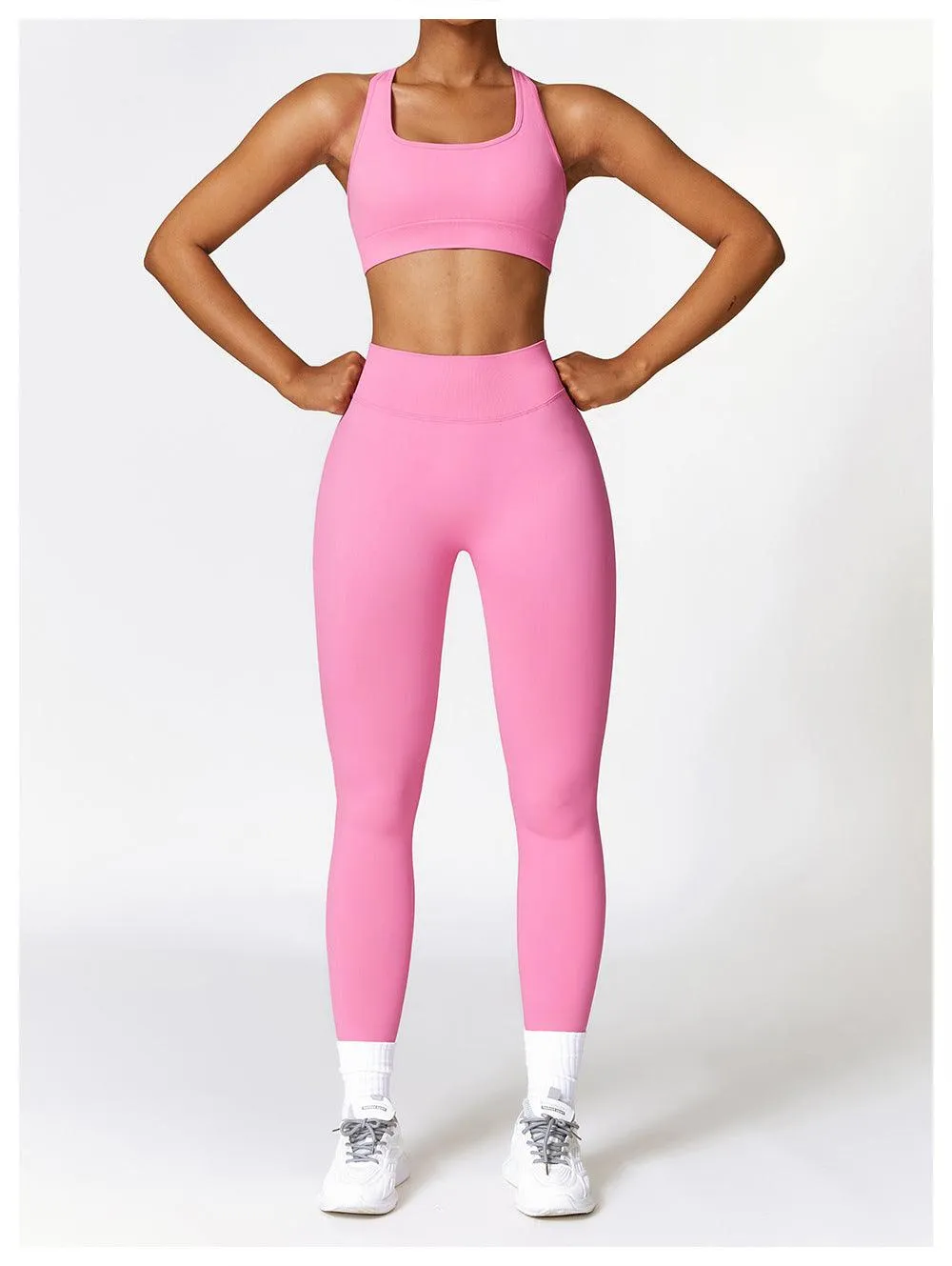 ColorFlex Seamless Yoga Outfit