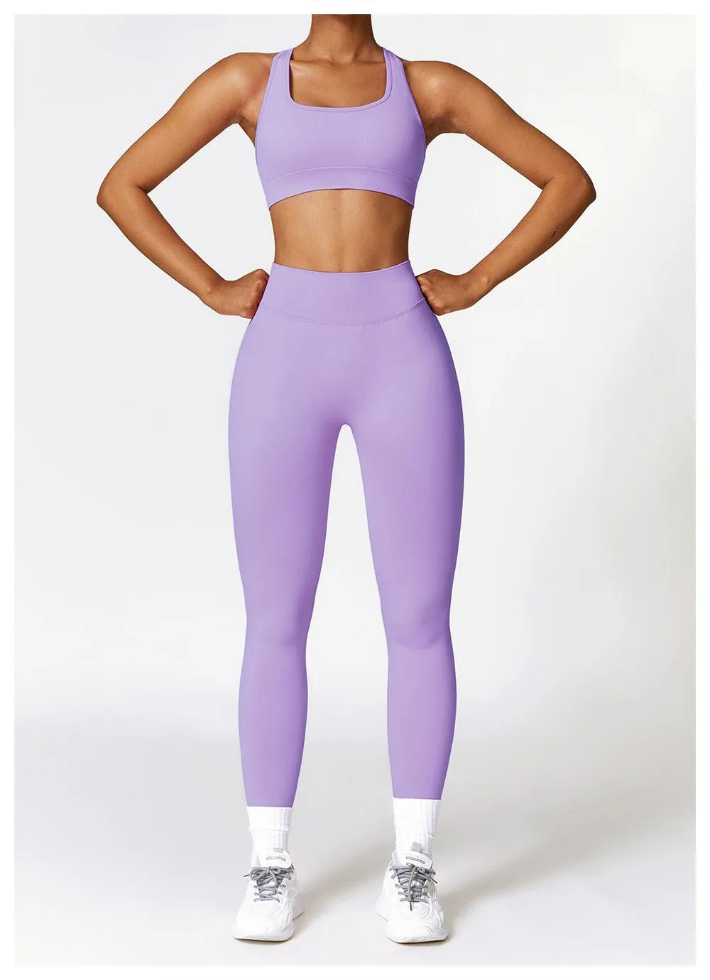 ColorFlex Seamless Yoga Outfit