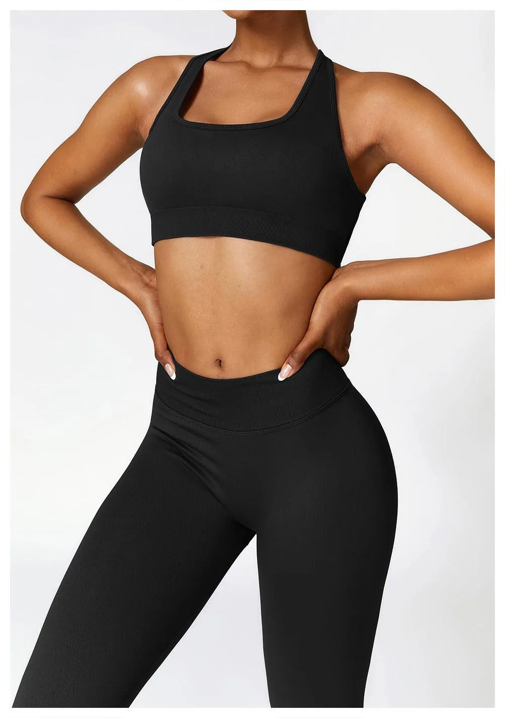ColorFlex Seamless Yoga Outfit