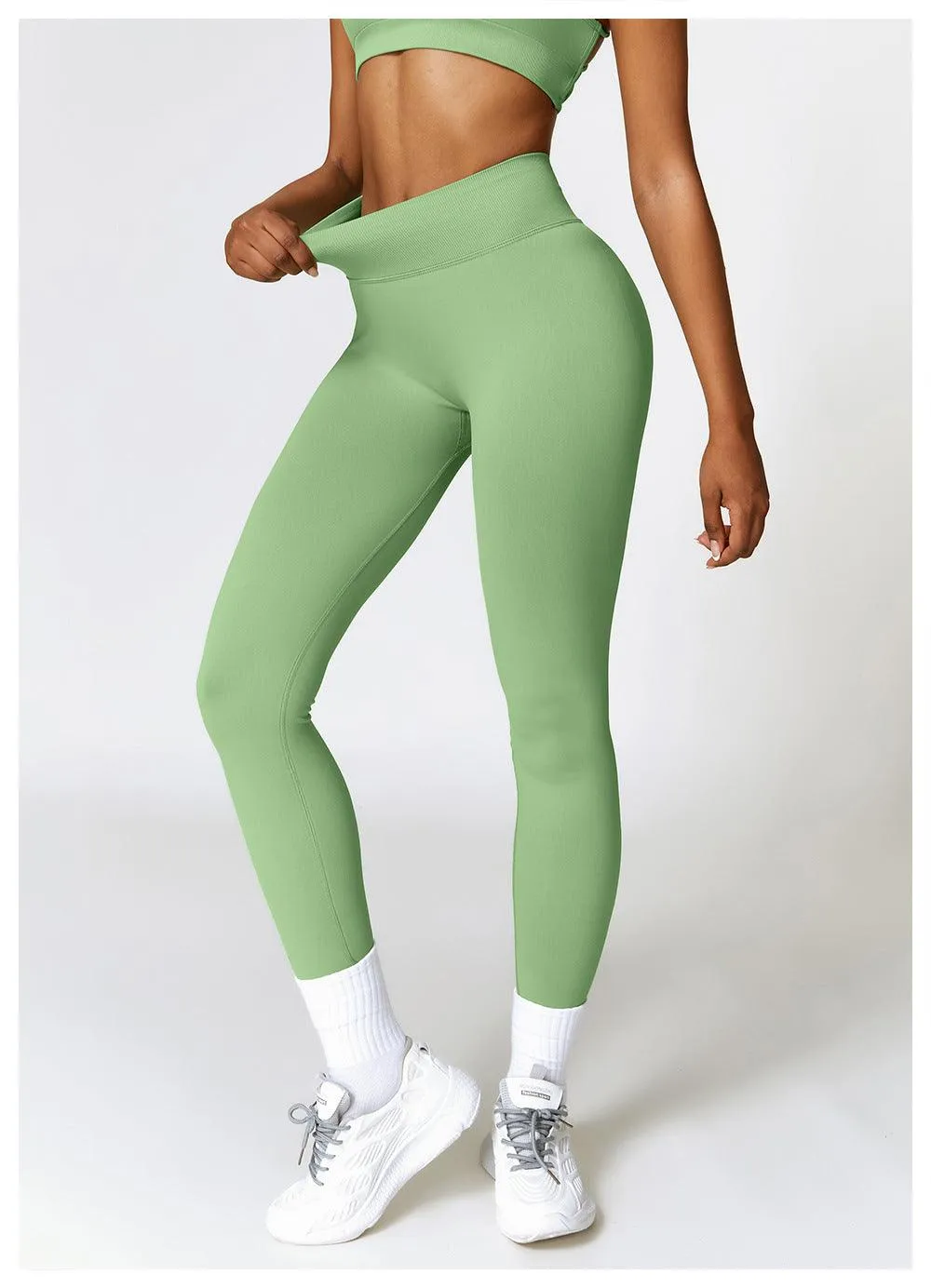 ColorFlex Seamless Yoga Outfit