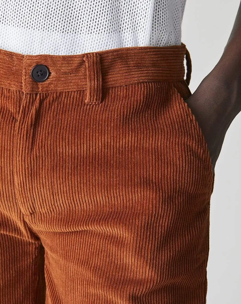 Ecosse Corduroy Mens Trousers | Old Gold