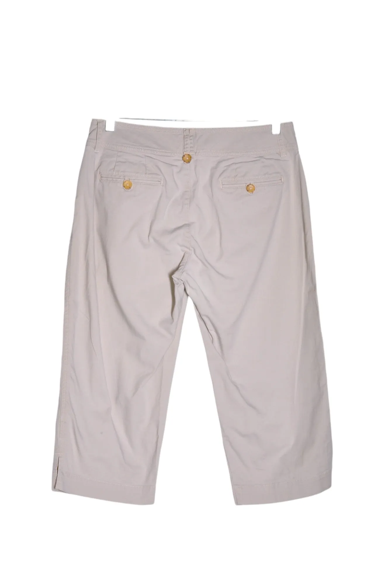 EDDIE BAUER Women Capri Pants Regular fit in Beige - 8