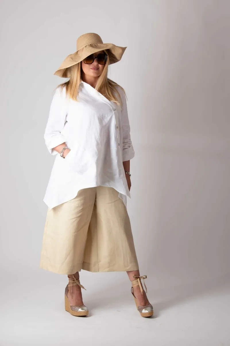 Elegant Linen Pants CAPRI