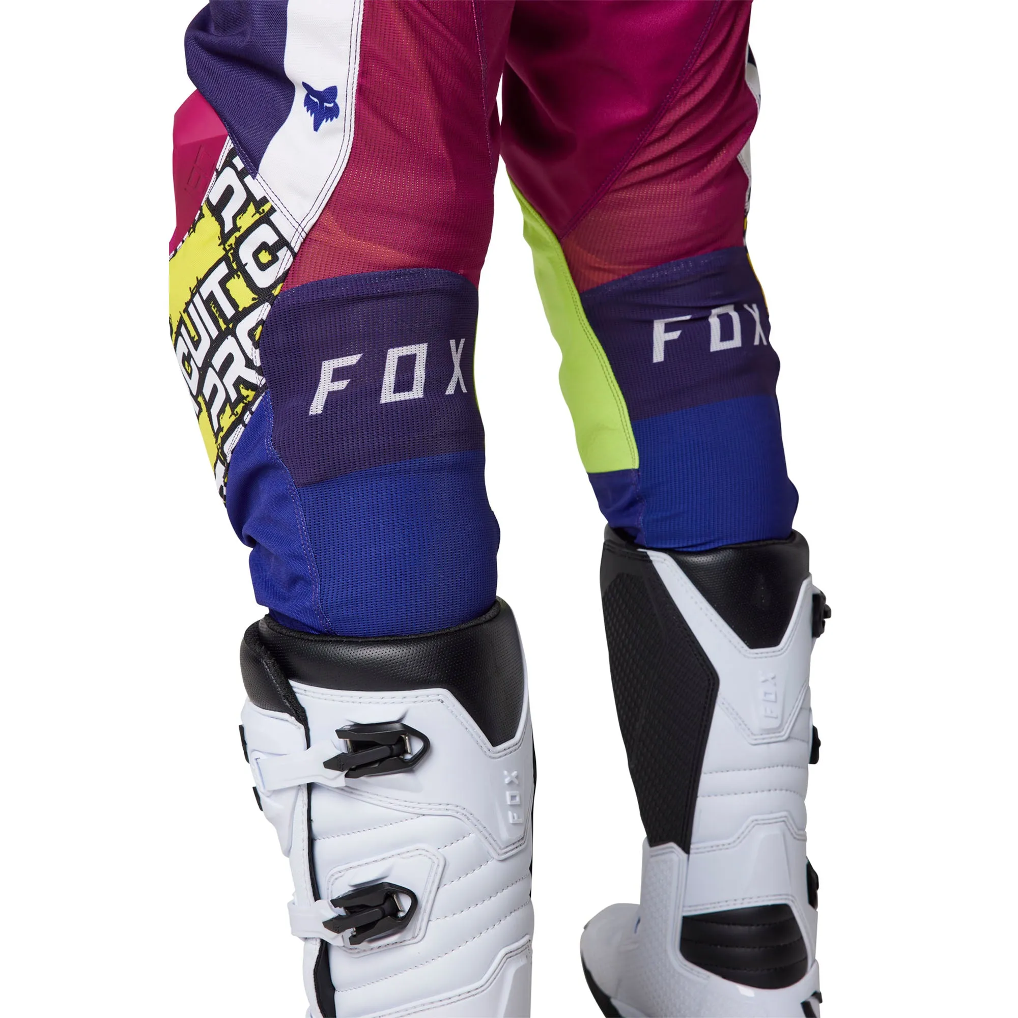 Fox Racing 180 Pro Circuit Offroad Pants White/Blue