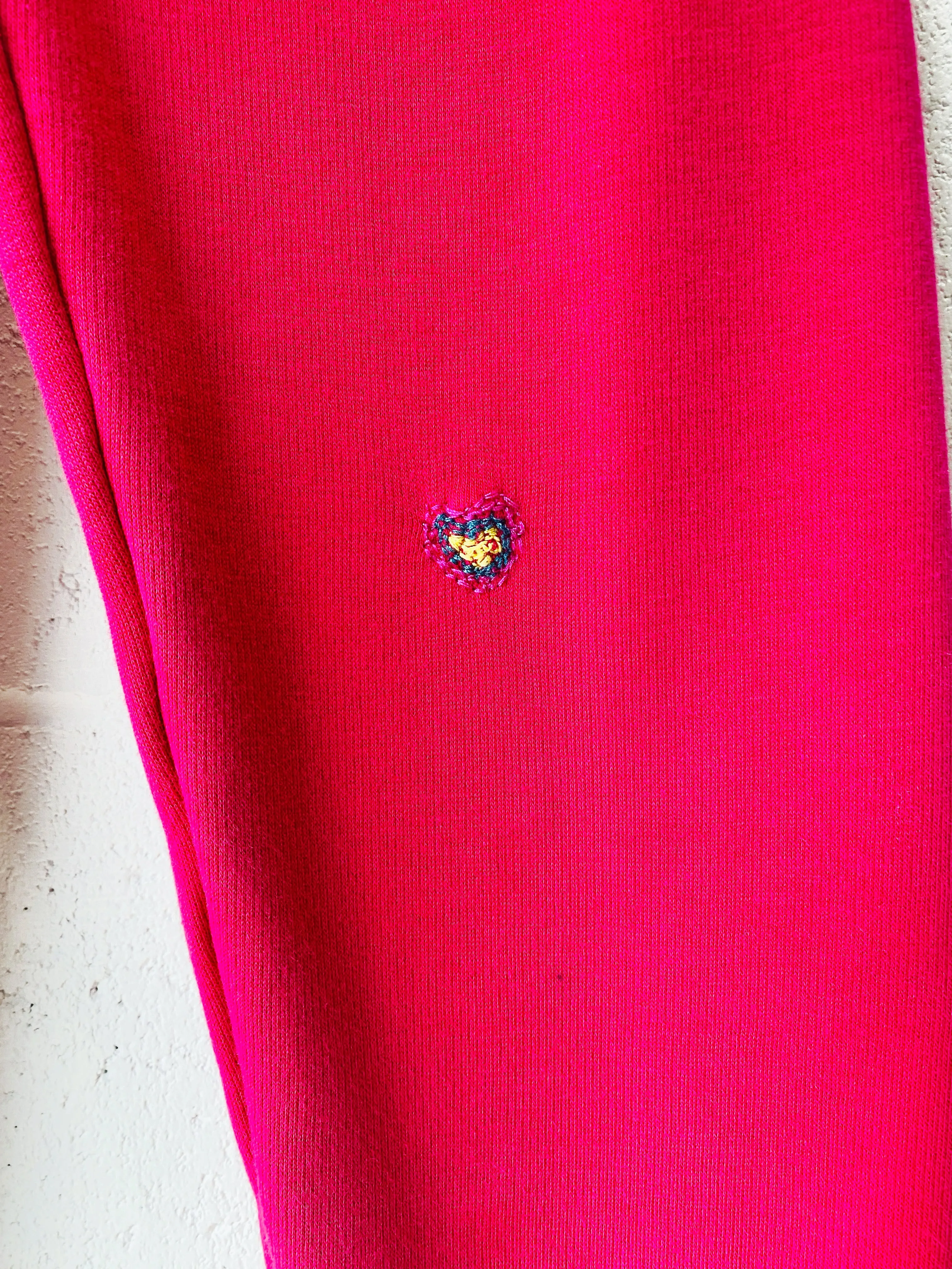 Fuschia Tapered Sweatpants, 8-9 years (MED)