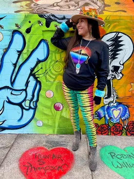 Hadji  Henderson (Tiedye Teddy Bear) Leggings #1