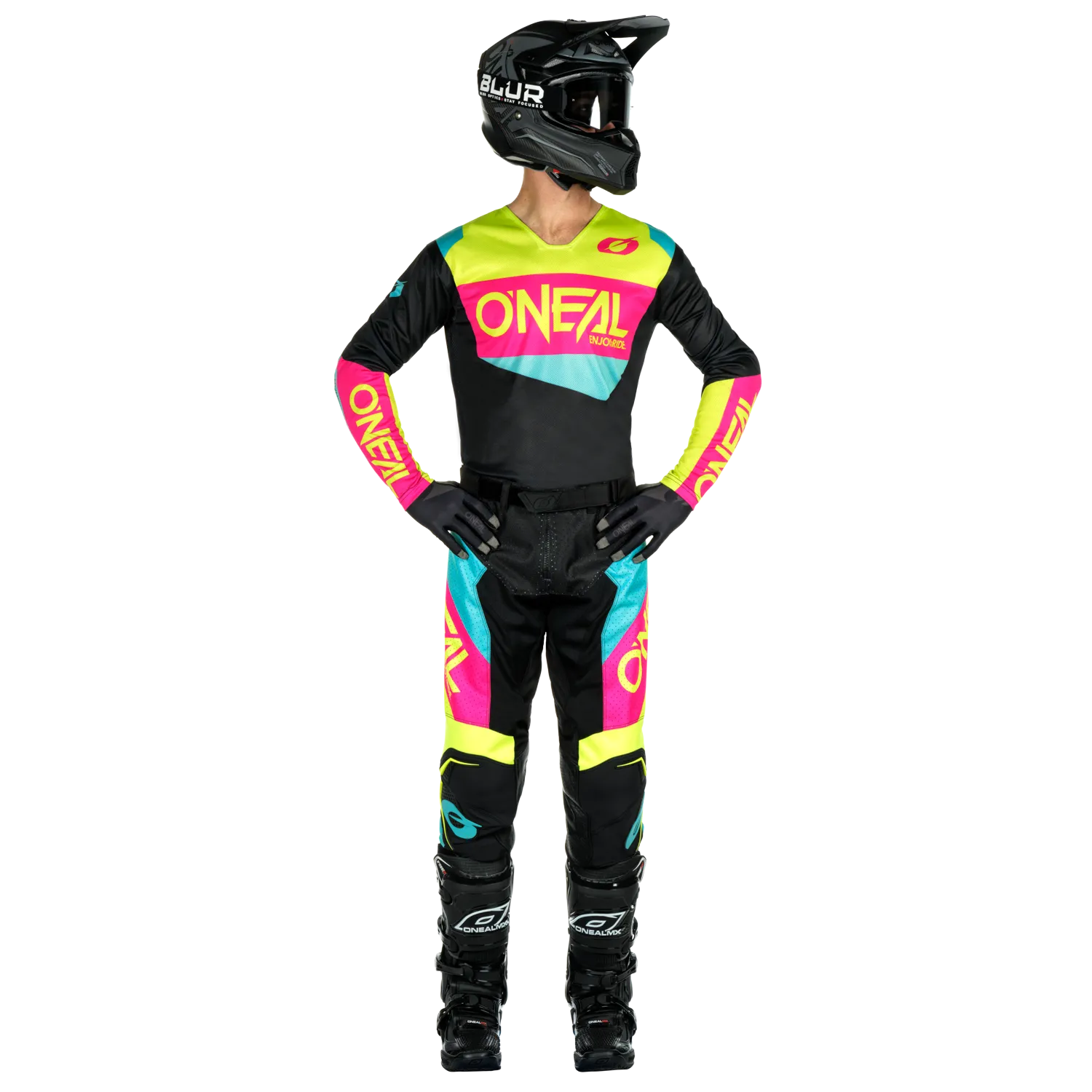 Hardwear Air V.4 Slam Pants Black/Neon/Pink