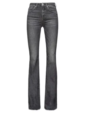 Jeans Flora Flare-Fit in Denim Vintage Grigio