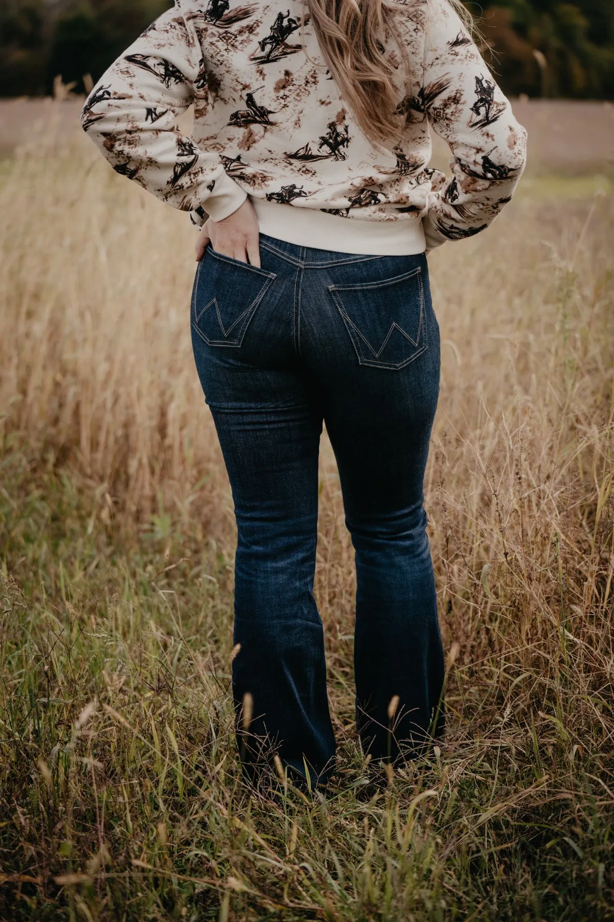 'Katey' Bespoke Flare Jean by Wrangler (25-34)