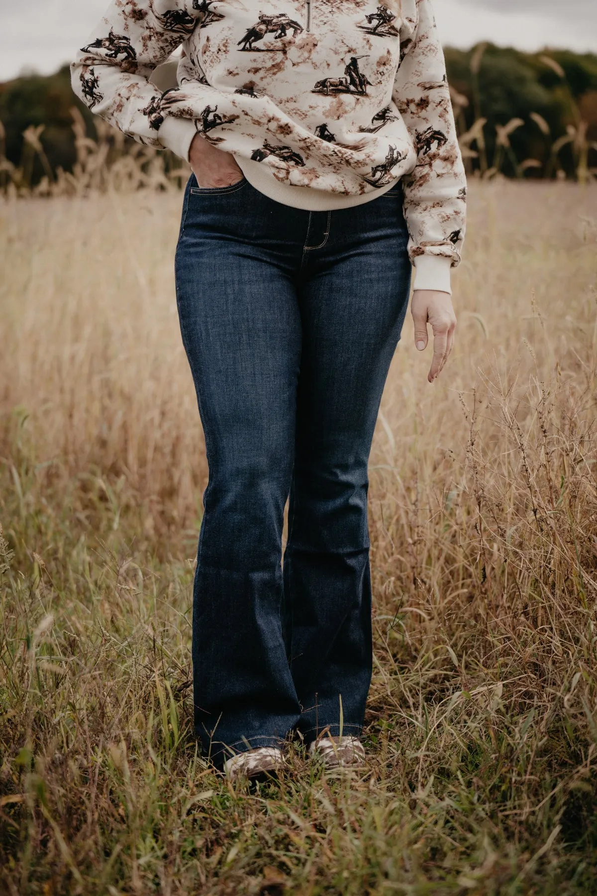 'Katey' Bespoke Flare Jean by Wrangler (25-34)