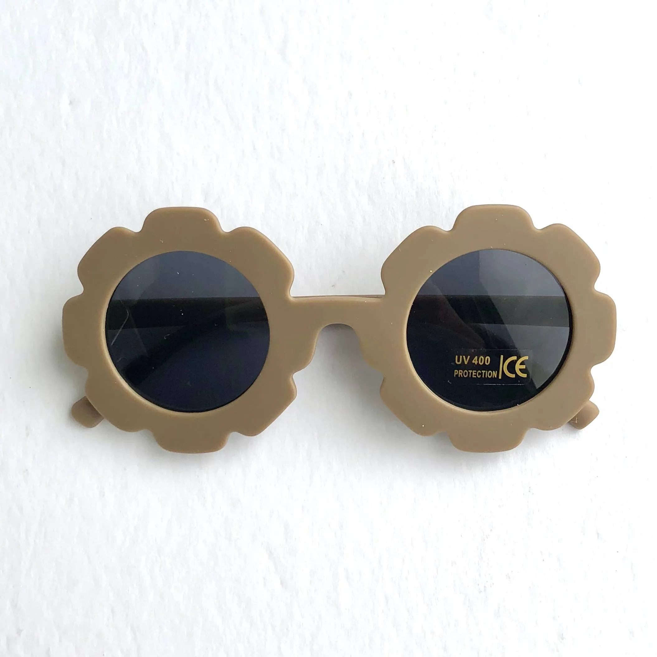 Kids sunglasses sunflower shape - matt pastel finish: Blue