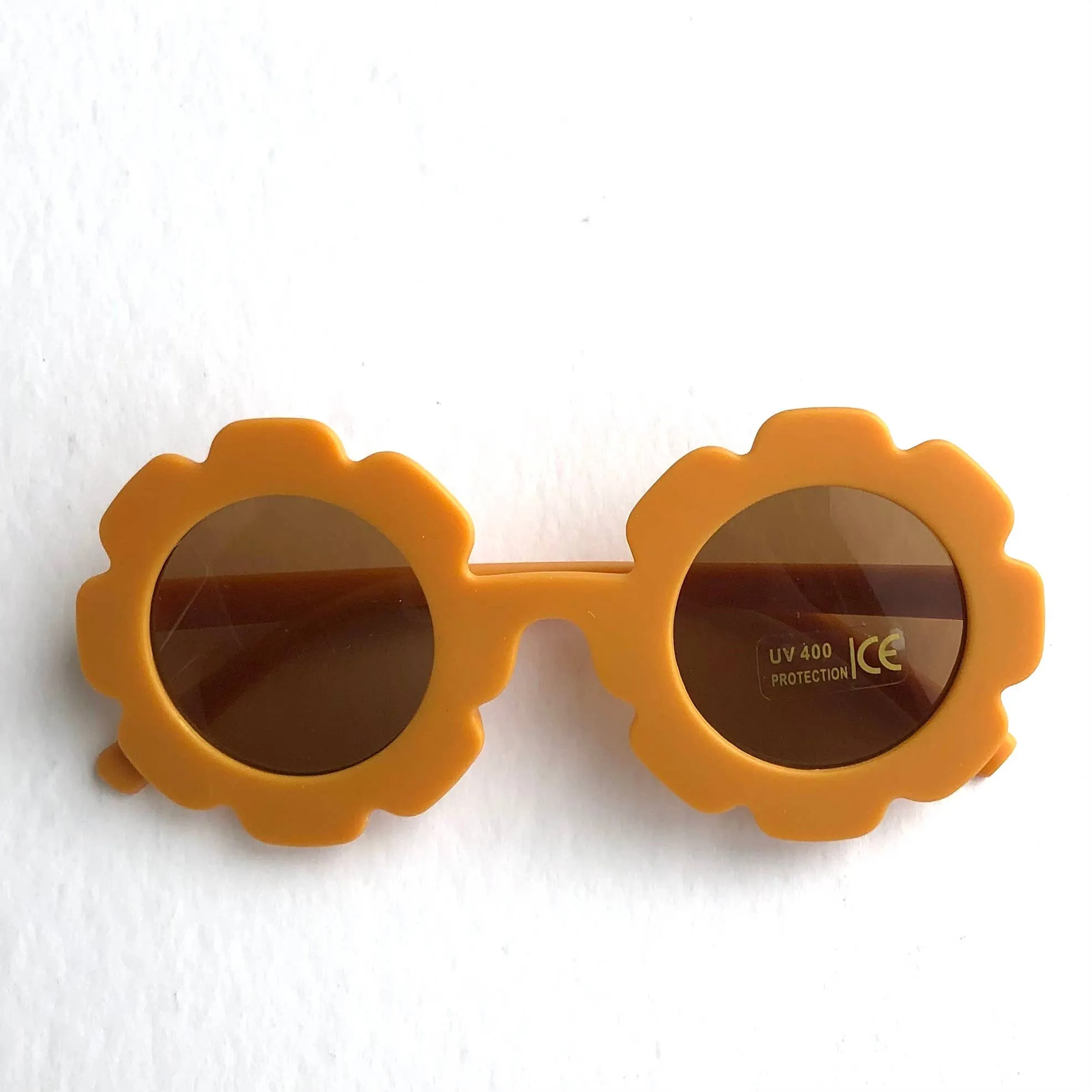 Kids sunglasses sunflower shape - matt pastel finish: Blue