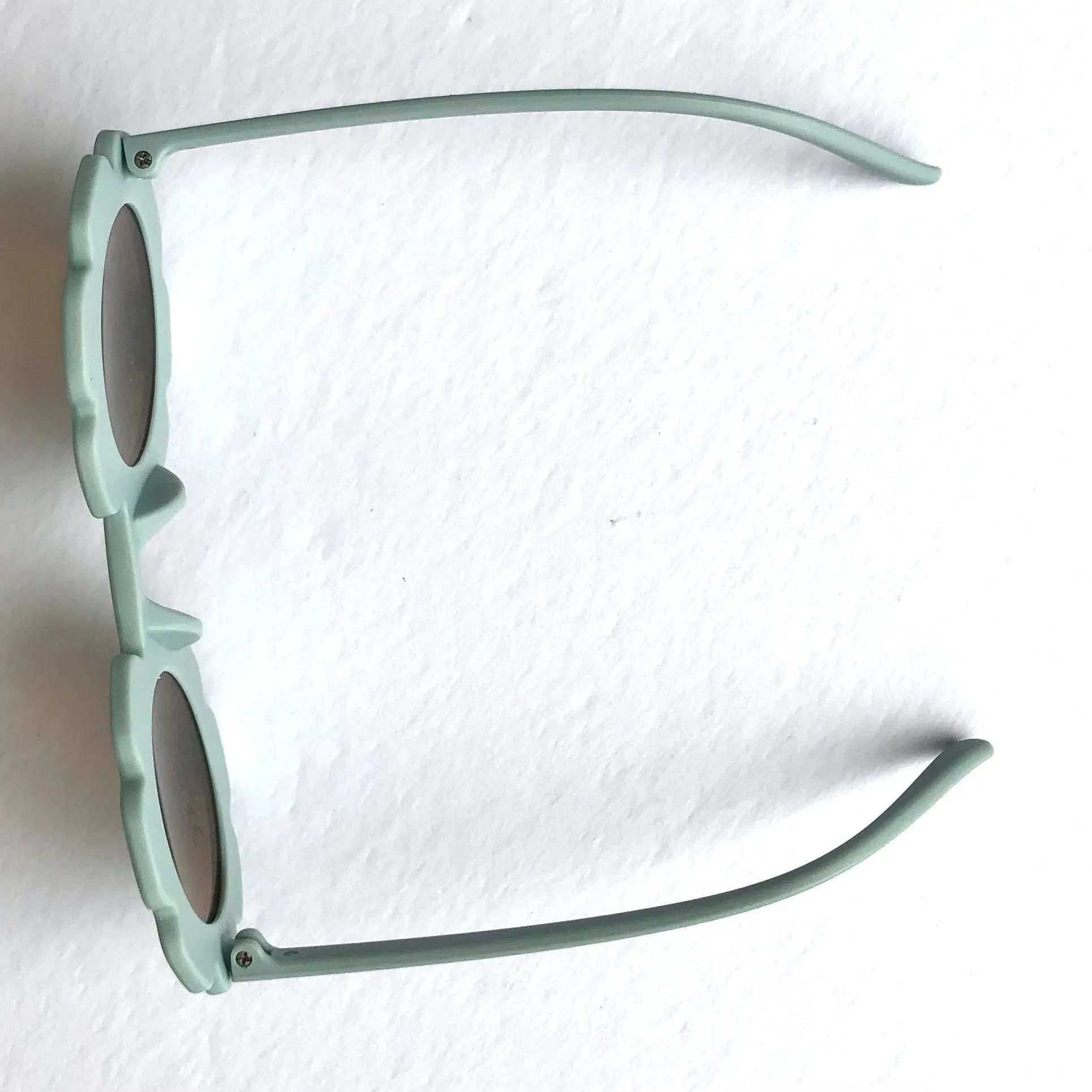 Kids sunglasses sunflower shape - matt pastel finish: Blue