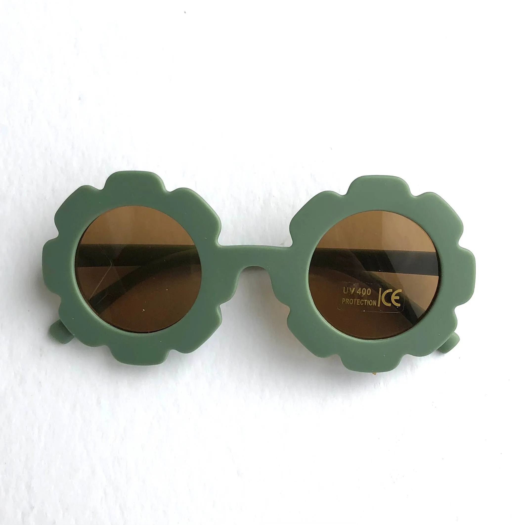 Kids sunglasses sunflower shape - matt pastel finish: Blue