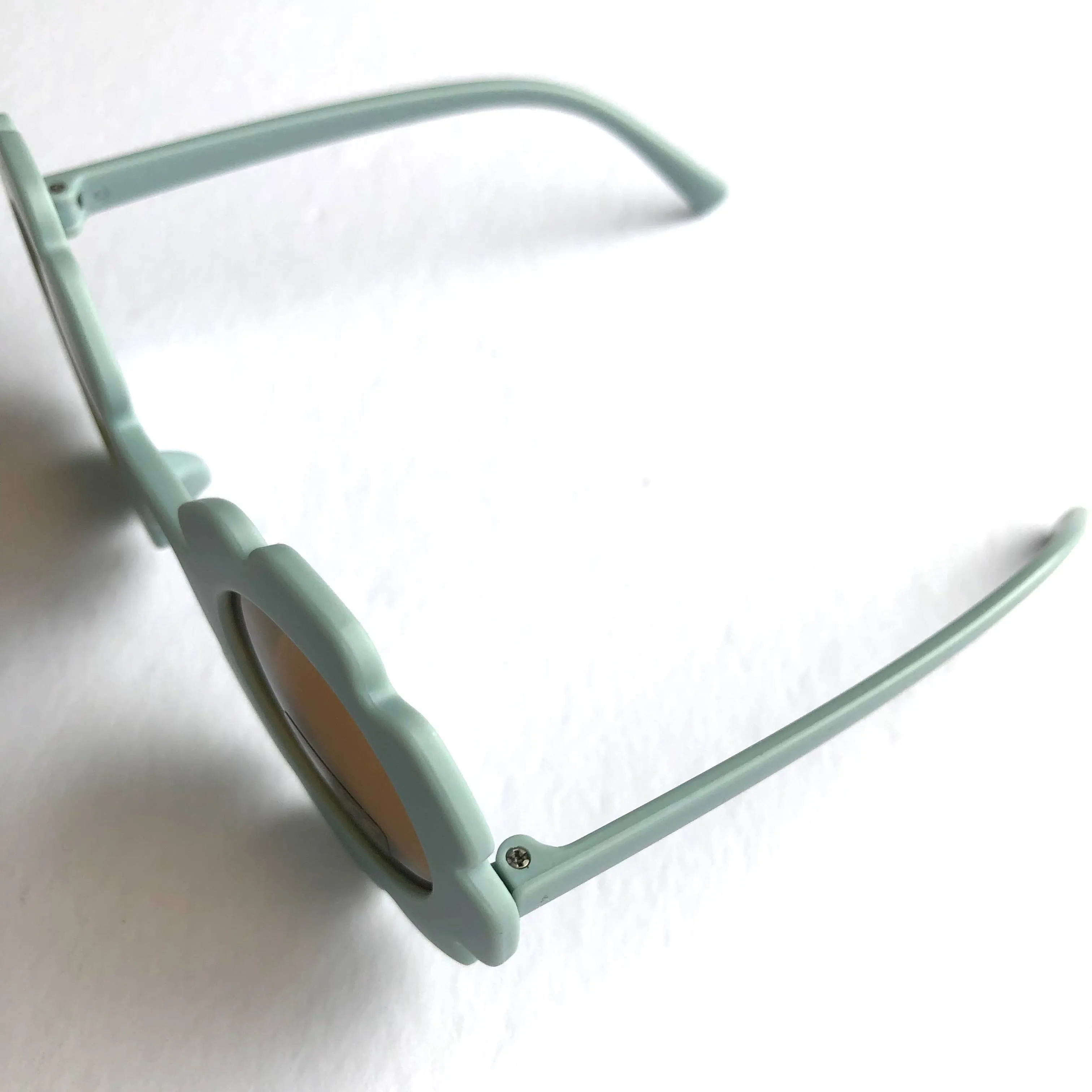 Kids sunglasses sunflower shape - matt pastel finish: Blue