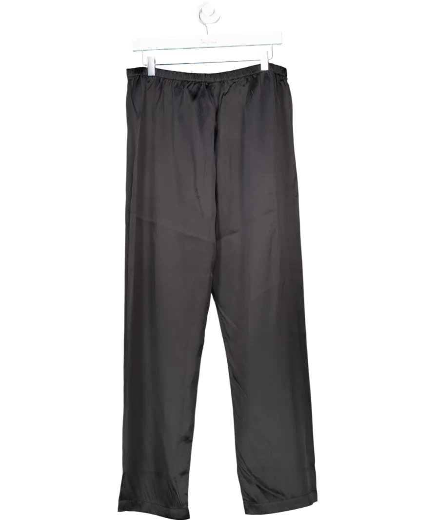 La Perla Silk Black Trouser UK 14