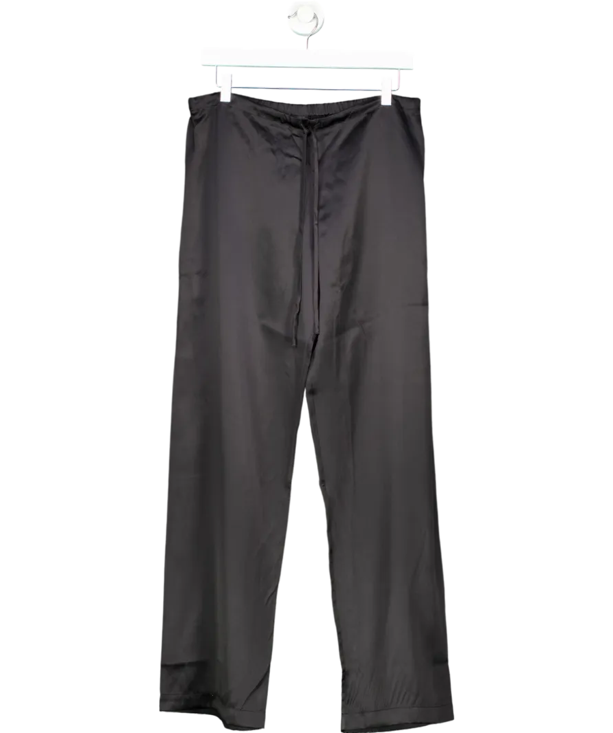 La Perla Silk Black Trouser UK 14