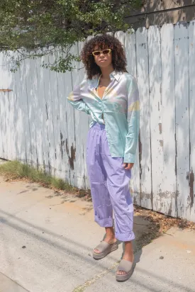 Lilac Preppy Poplin Pant