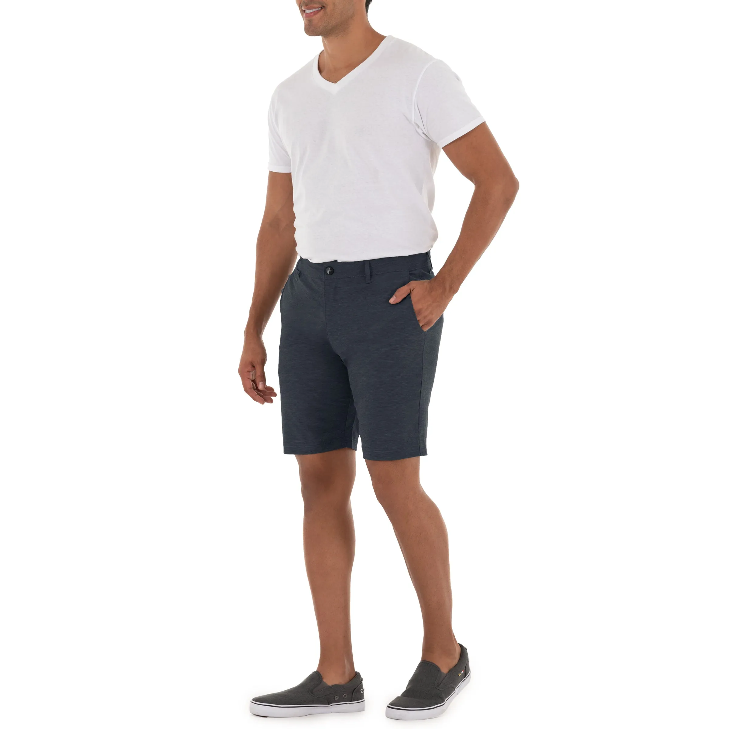 Men's 9" Hybrid Performance Blue Walking Short