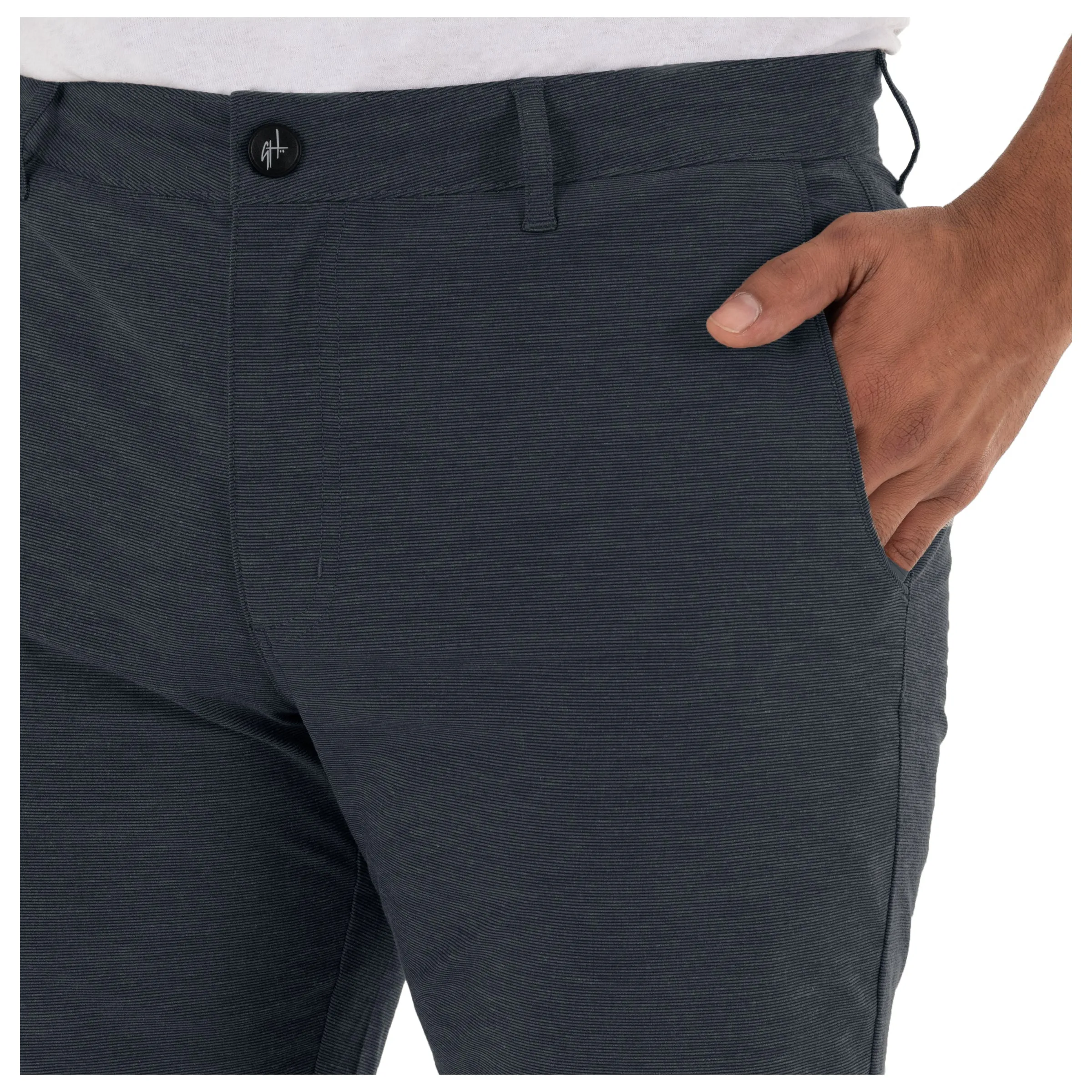 Men's 9" Hybrid Performance Blue Walking Short