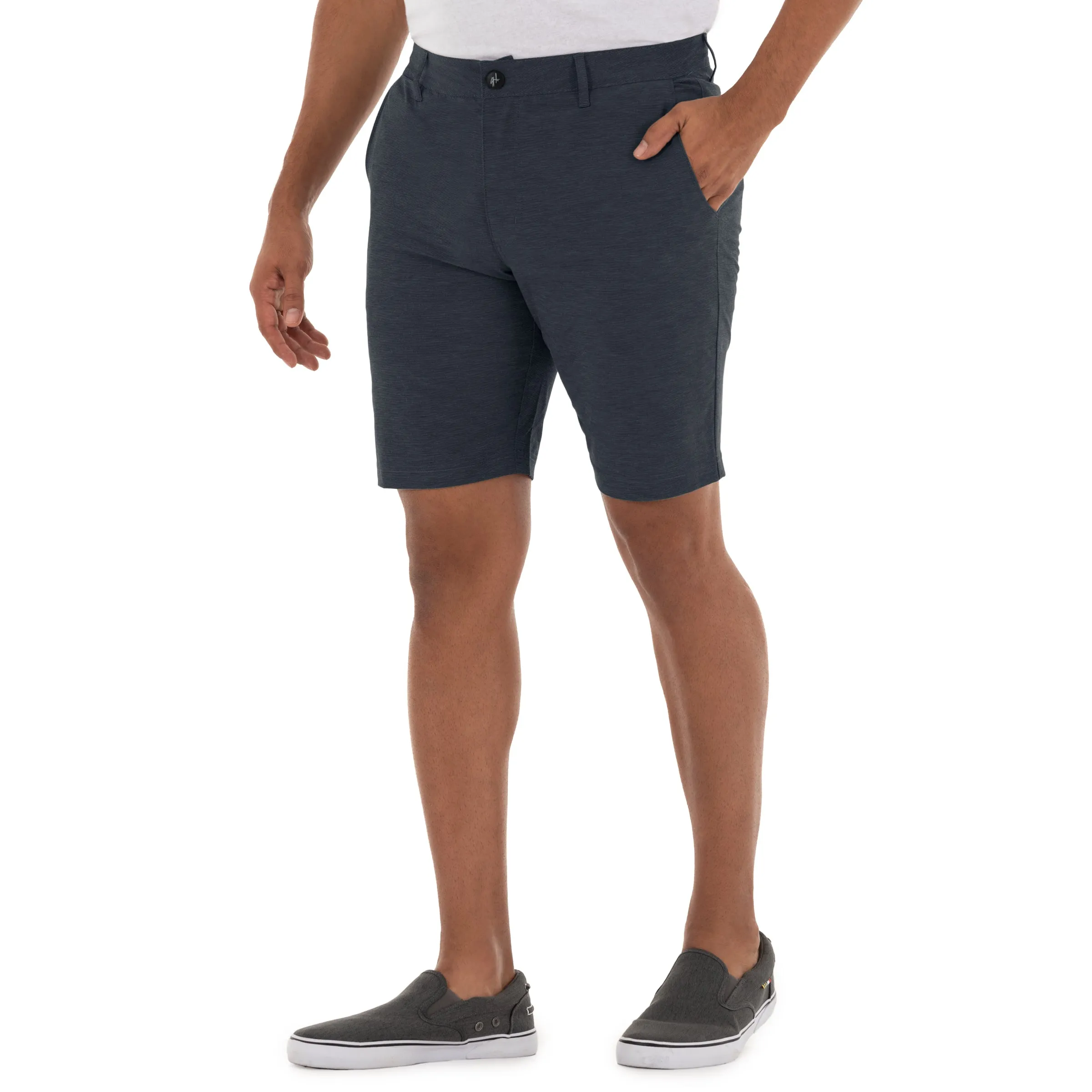 Men's 9" Hybrid Performance Blue Walking Short