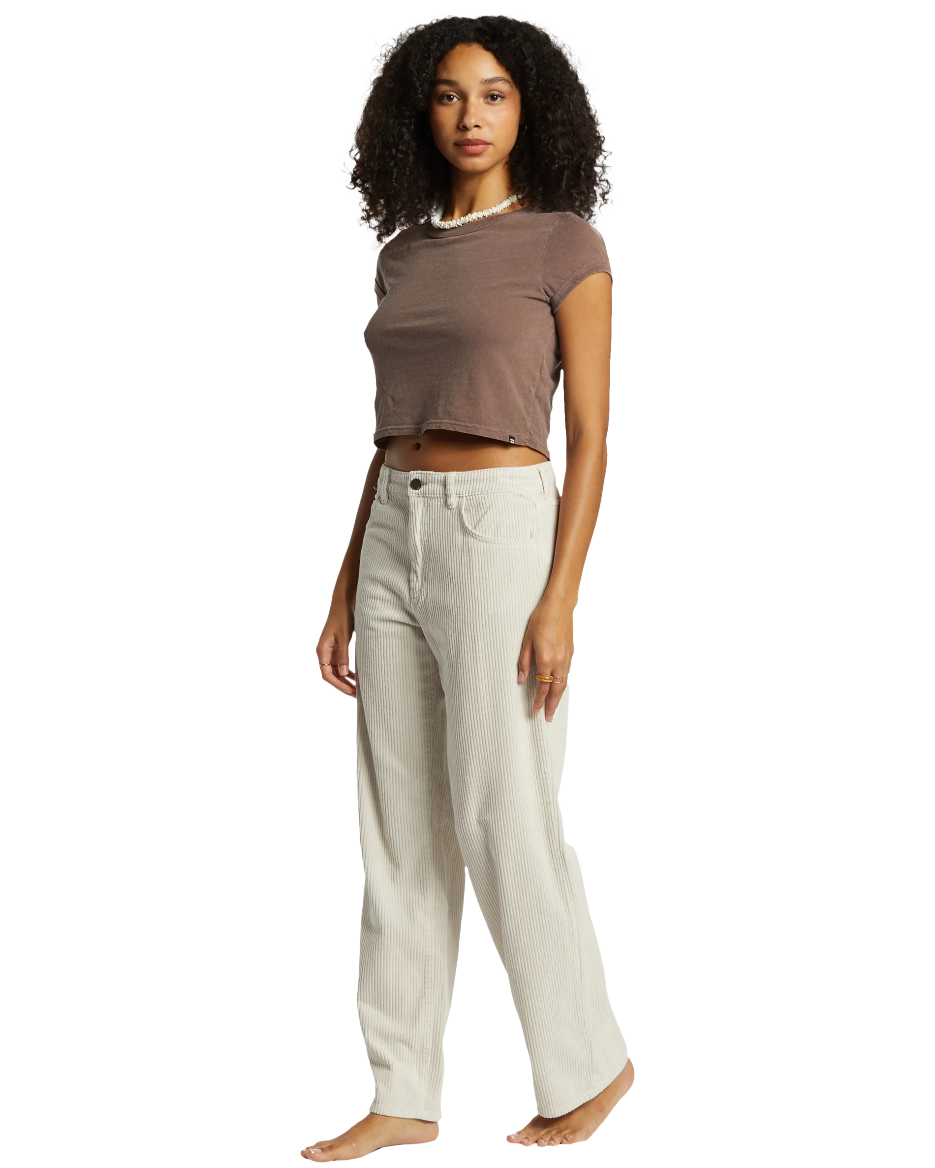 Midtown Corduroy Trousers in Moonlight